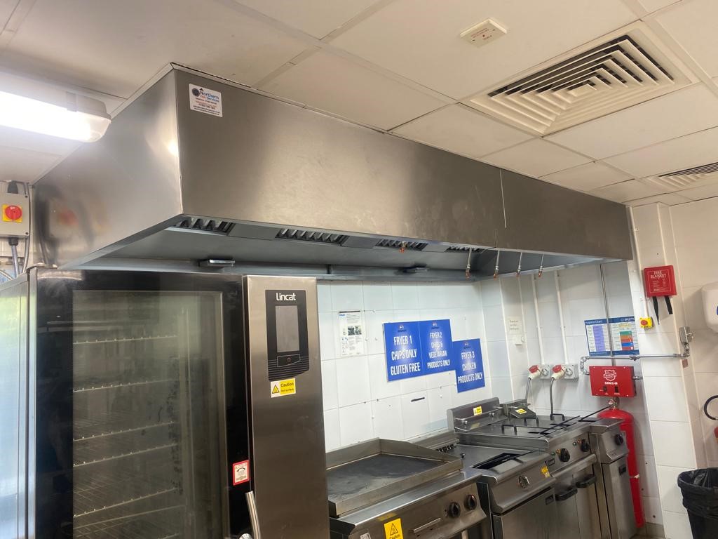 commercial kitchen canopy
